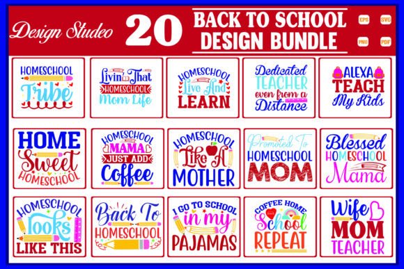 Download Home School Svg Design Bundle - Design Collection