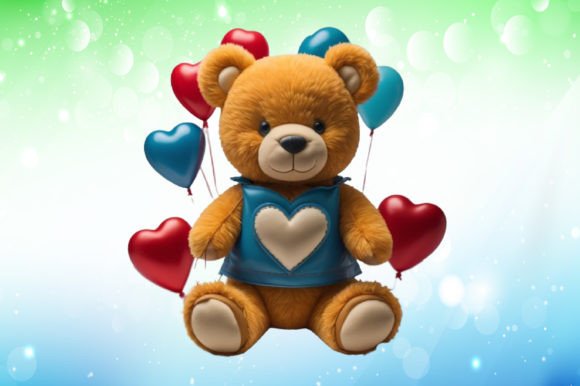 Download Valentine's Day Teddy Bear Illustrations - Premium Resources