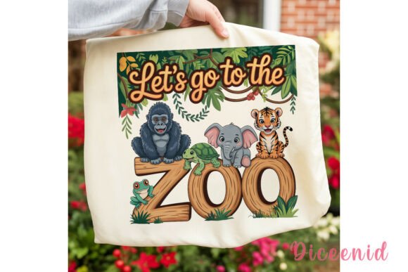 Download Zoo Animals Safari Sublimation Design - Design Collection