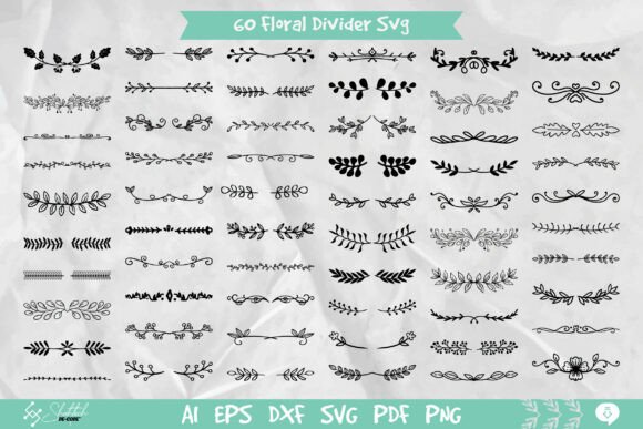 Download 60 Floral Divider Svg Leaf Border Png - Leaf border png Collection